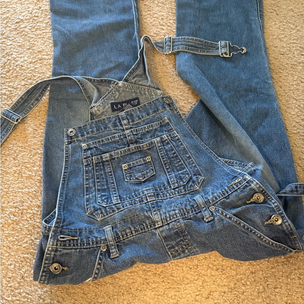 L.A. Blues Women's Classic Blue Overalls